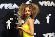 Tyla won in the Beat Afrobeats category in the 2024 VMAs (Image via Getty)